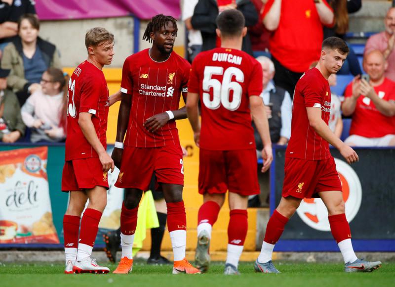 Allenamento pratico di Liverpool